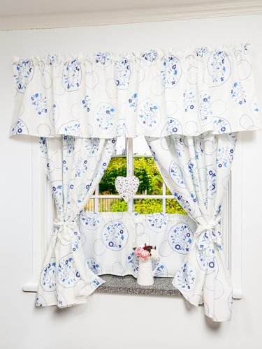 ZAKOSTYL KOMPLET FOLK NIEBIESKI 