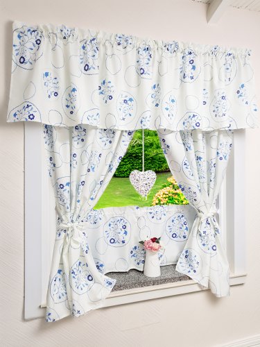 ZAKOSTYL KOMPLET FOLK NIEBIESKI 