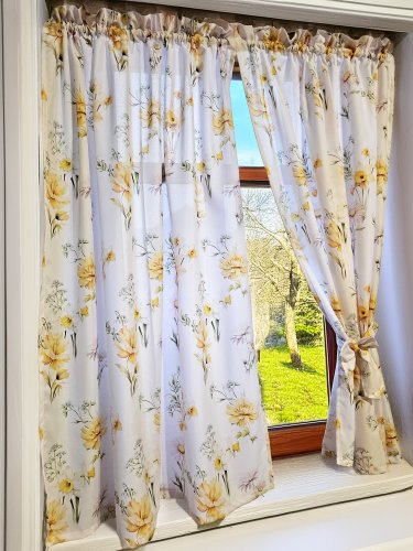 ZASŁONA OXFORD WIOSENNA POLANA  SZER.140cm