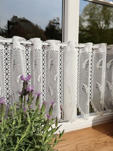 ZAZDROSTKA ŻAKARD LISTKI 40/65/80CM (cena za 0,50mb)