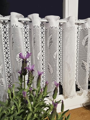 ZAZDROSTKA ŻAKARD LISTKI 40/65/80CM (cena za 0,50mb)