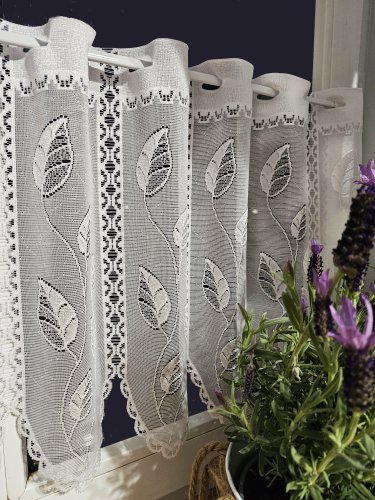 Zazdrostka żakard listki 40/65/80cm (cena za 0,50mb)