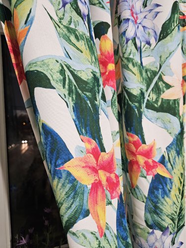 ZAKOSTYL ZASŁONY + ZAZDROSTKA STERLICJE LIŚCIE