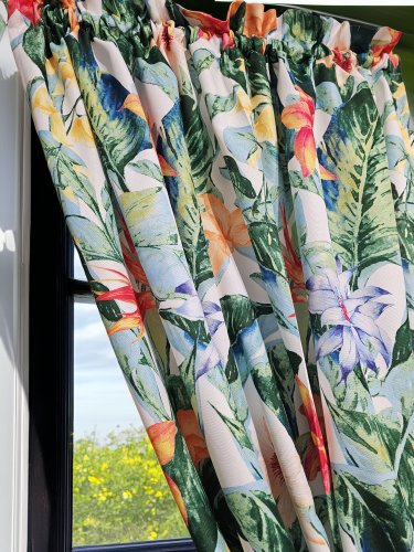 ZAKOSTYL ZASŁONY + ZAZDROSTKA STERLICJE LIŚCIE