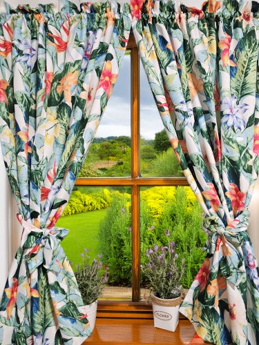 ZASŁONA STERLICJE LIŚCIE 160cm