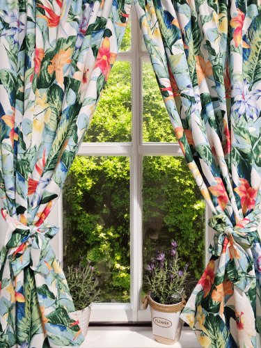 ZASŁONA STERLICJE LIŚCIE 160cm