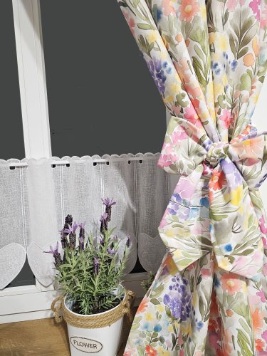 ZAKOSTYL ZASŁONY + ZAZDROSTKA WIOSENNA POLANA NINA