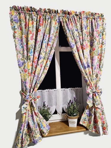 ZAKOSTYL ZASŁONY + ZAZDROSTKA WIOSENNA POLANA NINA