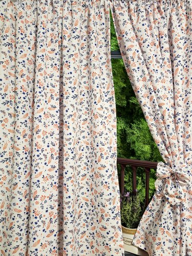 ZASŁONA KWIATUSZKI WODOODPORNA160cm