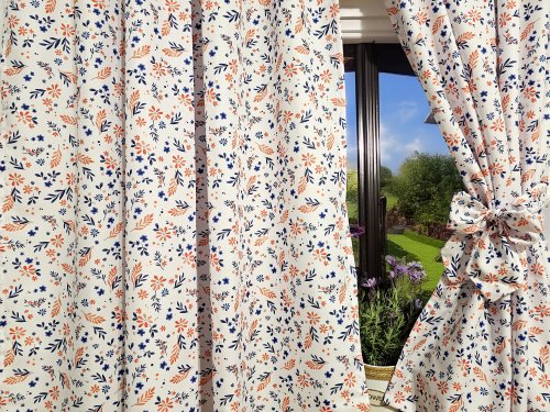 ZASŁONA KWIATUSZKI WODOODPORNA160cm