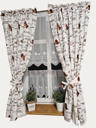 ZAKOSTYL ZASŁONY + ZAZDROSTKA + LAMBREKIN COFFEE