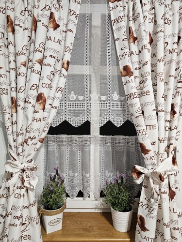 ZAKOSTYL ZASŁONY + ZAZDROSTKA + LAMBREKIN COFFEE