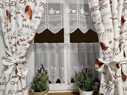 ZAKOSTYL ZASŁONY + ZAZDROSTKA + LAMBREKIN COFFEE