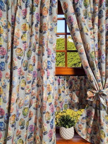 ZAKOSTYL ZASŁONY + ZAZDROSTKA  WIELKANOC JAJKA ŚWIĘTA