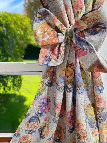 ZASŁONA WIELKANOC JAJKA KOLOROWE ŚWIĘTA