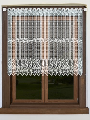 ZAZDROSTKA GIPIURA KORONKA BIEL 40/60/90/120/150cm (cena za 0,50mb)