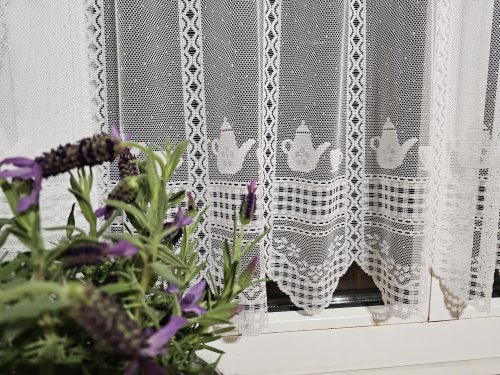 ZAZDROSTKA ŻAKARD FILIŻANKI 50/70/90/120CM (cena za 0,50mb)