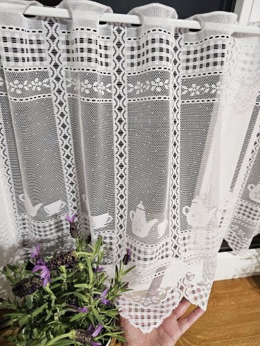 ZAZDROSTKA ŻAKARD FILIŻANKI 50/70/90/120CM (cena za 0,50mb)