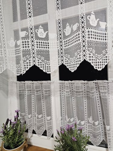 ZAZDROSTKA ŻAKARD FILIŻANKI 50/70/90/120CM (cena za 0,50mb)