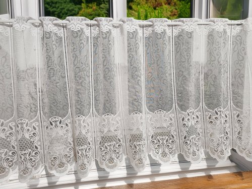 ZAZDROSTKA ŻAKARD FALA KWIAT 40/60/80CM   (cena za 0,50mb)