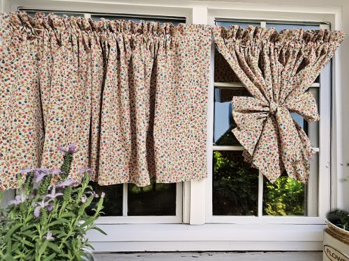 ZAKOSTYL ZAZDROSTKA KOLOROWE KWIATUSZKI