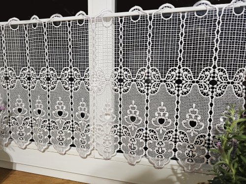Zazdrostka gipiura koronka 40/60cm   (cena za 0,50mb)