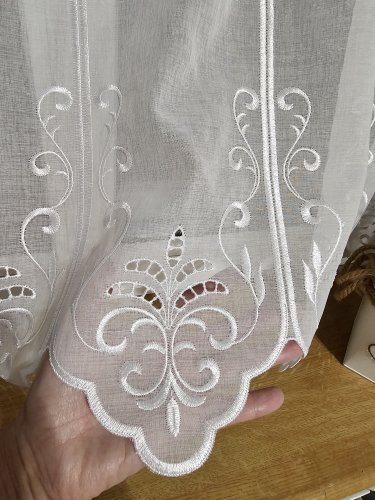 ZAZDROSTKA HAFTY  PANEL ELIZA  40cm (cena za 0,50mb)