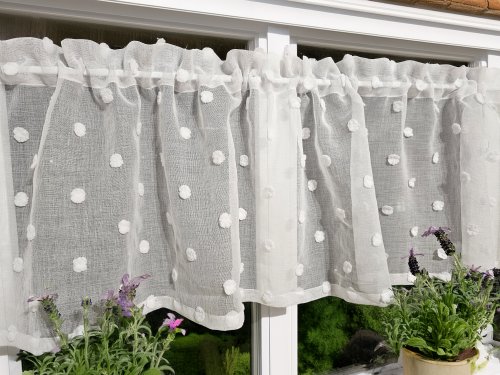 ZAKOSTYL ZASŁONY + ZAZDROSTKA KOKO KURY PLAMOODPORNA