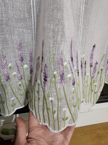 ZAKOSTYL ZASŁONY + ZAZDROSTKA + LAMBREKIN LAWENDA 