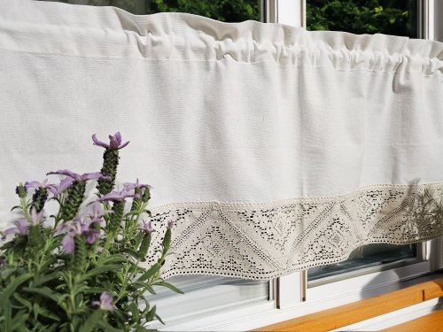 ZAKOSTYL ZAZDROSTKA KREM KORONKA ECRU 