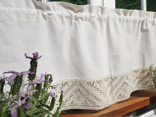 ZAKOSTYL ZAZDROSTKA KREM KORONKA ECRU 