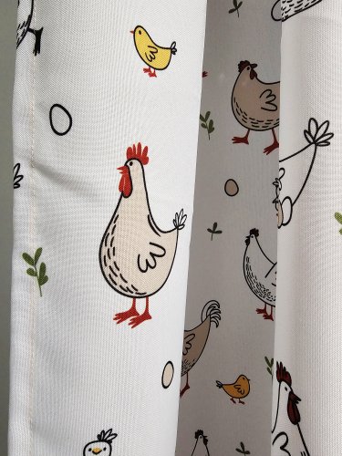 ZASŁONA KURKI KURY KOKO WODOODPORNA SZER.150cm