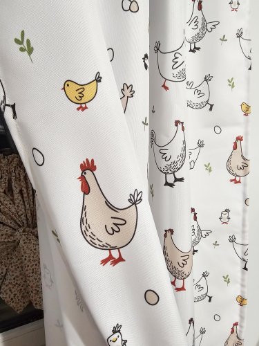 ZASŁONA KURKI KURY KOKO WODOODPORNA SZER.150cm