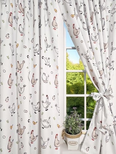 ZASŁONA KURKI KURY KOKO WODOODPORNA SZER.150cm