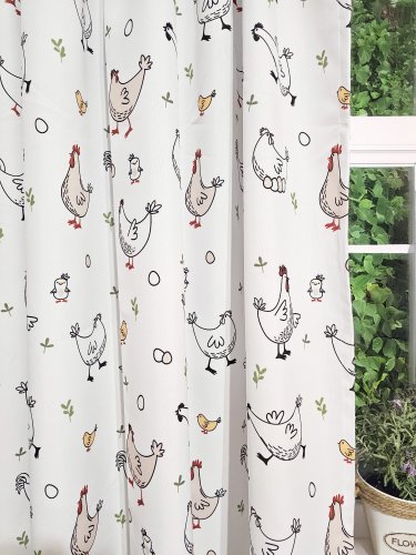 ZASŁONA KURKI KURY KOKO WODOODPORNA SZER.150cm