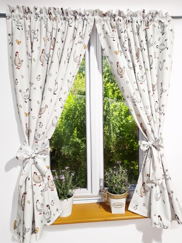 ZASŁONA KURKI KURY KOKO WODOODPORNA SZER.150cm