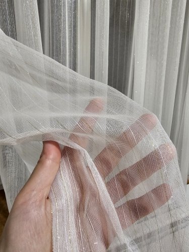 FIRANA GOTOWA ZŁOTY LAMBREKIN FIRANA ZŁOTE NITKI 300cm/160cm 