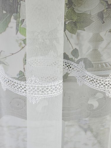 FIRANA GOTOWA MARKIZETA HAFT 300cm szer./250cm wys.