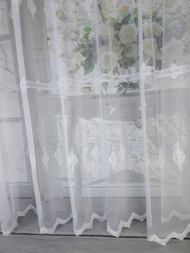 FIRANA GOTOWA MARKIZETA HAFT 300cm szer./250cm wys.