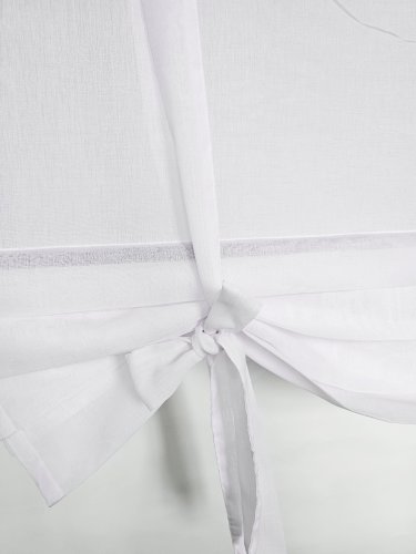 ROLETA JAK RZYMSKA PANELE ROLETKA ETAMINA BIEL/KREM