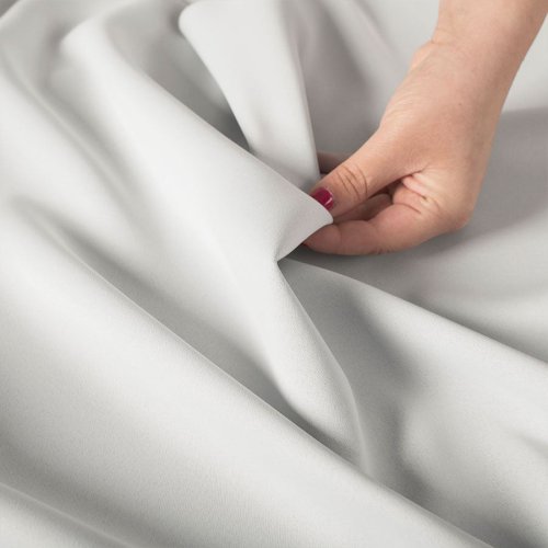 ZASŁONA GRETA BLACKOUT ZACIEMNIAJĄCA max320cm (KOLOR 001) JASNY SZARY