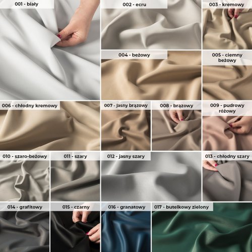 ZASŁONA GRETA BLACKOUT ZACIEMNIAJĄCA max320cm (KOLOR 008) BRĄZOWY