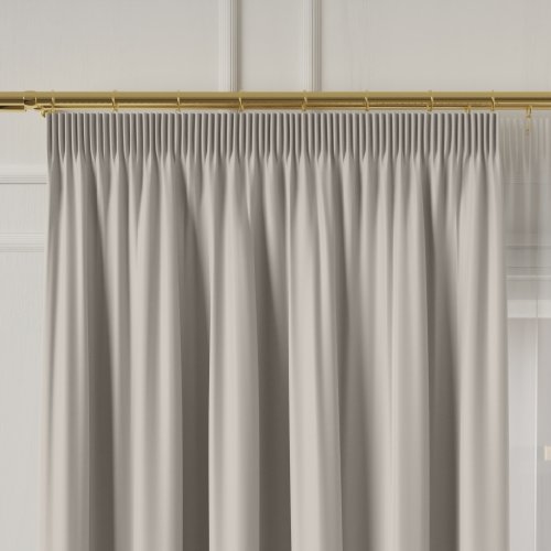 ZASŁONA GRETA BLACKOUT ZACIEMNIAJĄCA max320cm (KOLOR 002) BEŻOWO SZARY