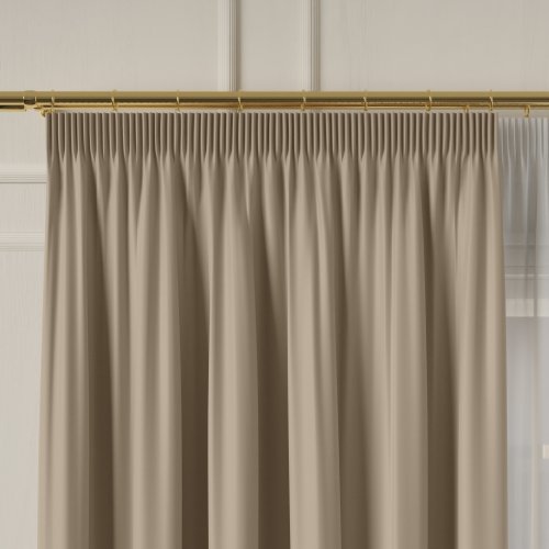 ZASŁONA GRETA BLACKOUT ZACIEMNIAJĄCA max320cm (KOLOR 004) BEŻOWY