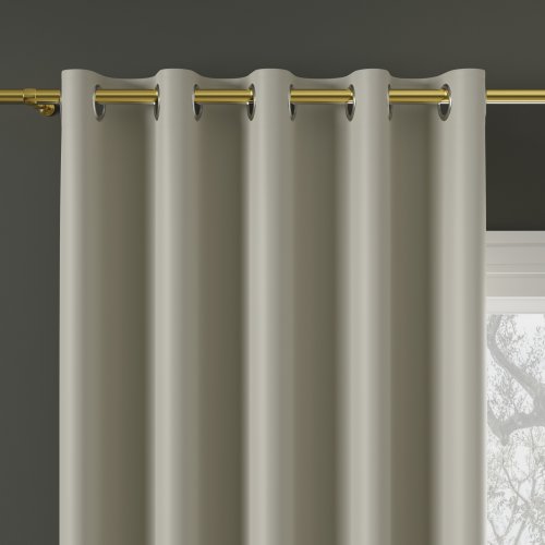 ZASŁONA DONA BLACKOUT ZACIEMNIAJĄCA max280cm (KOLOR 002) CHŁODNY KREMOWY