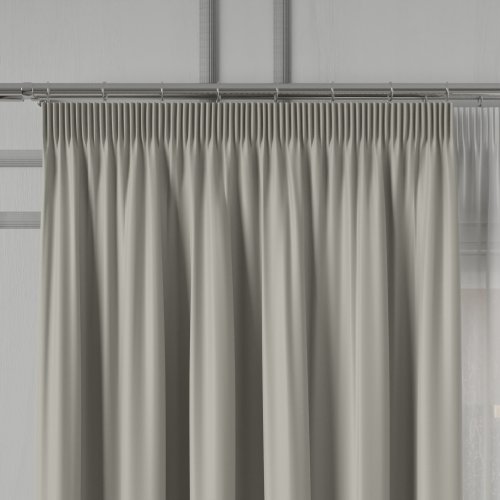 ZASŁONA GRETA BLACKOUT ZACIEMNIAJĄCA max320cm (KOLOR 010) BEŻOWO SZARY