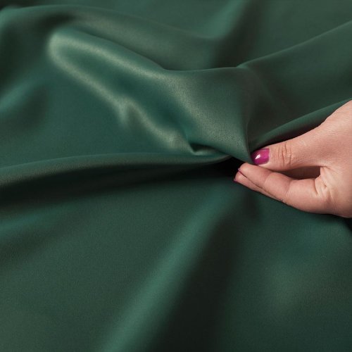 ZASŁONA GRETA BLACKOUT ZACIEMNIAJĄCA max320cm (KOLOR 017) BUTELKOWY ZIELONY