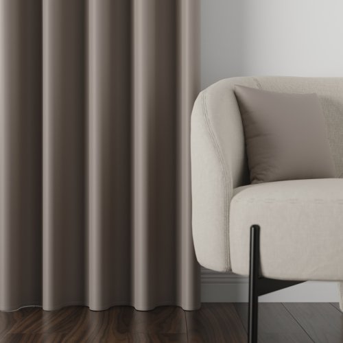 Zasłona dona blackout zaciemniająca max280cm (kolor 216) chłodny beżowy