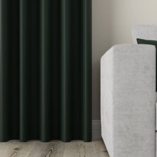 Zasłona dona blackout zaciemniająca max280cm (kolor 223) butelkowy zielony