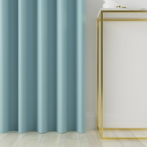 Zasłona dona blackout zaciemniająca max280cm (kolor 312) błękitny niebieski